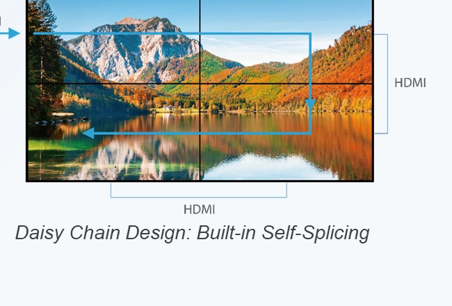 Built-In Self-Splicing Daisy Chain Loop Diagram