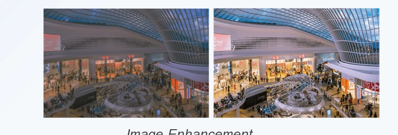 Super-Resolution Image Enhancement Algorithm