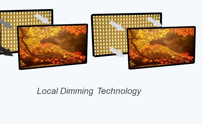 Local Dimming Backlight Technology Diagram