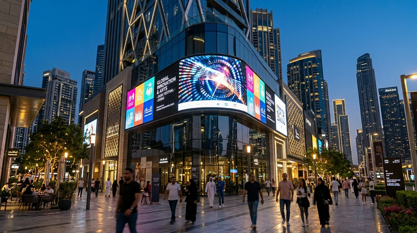 High-Brightness Outdoor LED Billboard